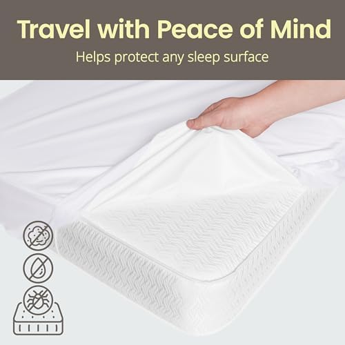 SafeRest Waterproof Mattress Protector Crib Size - Image 4