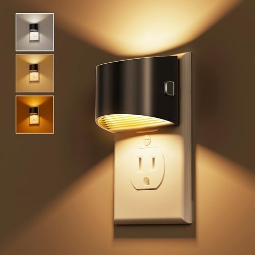L LOHAS LED Night Lights Plug into Wall with 3CCT Adjustable, 1W Nightlight by LLOHASLED