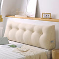 Headboard Wedge Pillow for Single/Twin/Queen/King Bed, Large Cotton Linen by Unknown