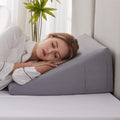 Ruqmuis Wedge Pillow for Sleeping, Triangle Incline Wedge for Acid Reflux by Ruqmuis