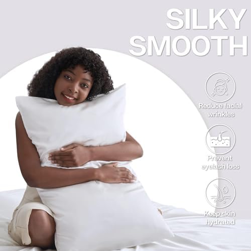 MR&HM Satin Pillowcase 2 Pack, Standard Size 20"x26" - Image 3