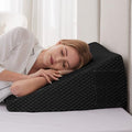 Ruqmuis Wedge Pillow for Acid Reflux, Bed Wedge Pillow for Headboard 10" by Ruqmuis