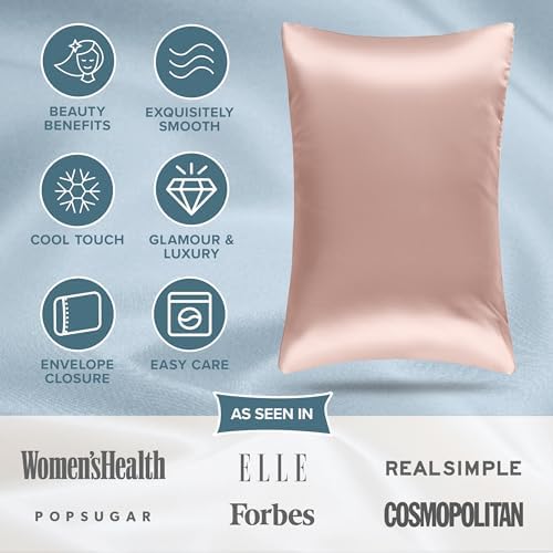 Bare Home Satin Pillowcases Envelope - Image 4