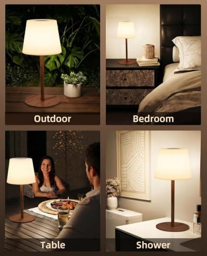 EZVALO Spa-Like Shower Lamp – IP65 Waterproof Bathroom Lamp, Rechargeable Cordless Mood Light, 3 Color Temps for Relaxing Bathroom & Bathtub Experience (1 Pack) - Image 6