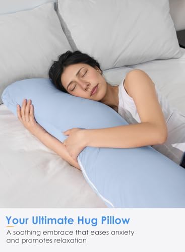 QUEEN ROSE Body Pillow for Side Sleepers, Cooling S Shaped Hug Pillow - Image 5