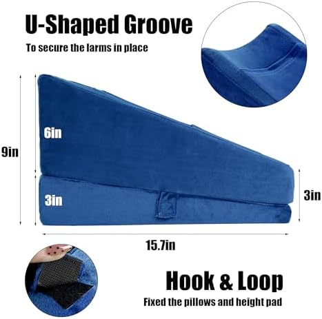 BALAPET 2-in-1 Adjustable Height Arm Elevation Pillow - Image 5