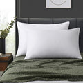 100% Cotton Zippered Pillow Cases Standard Size Set of 2, Super Soft & by LOSAFEFE