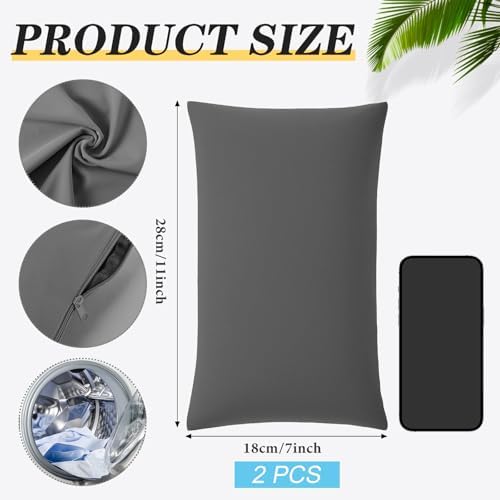 Hahafelt 2 Pack 7"x11" Cooling Small Pillowcase - Image 2