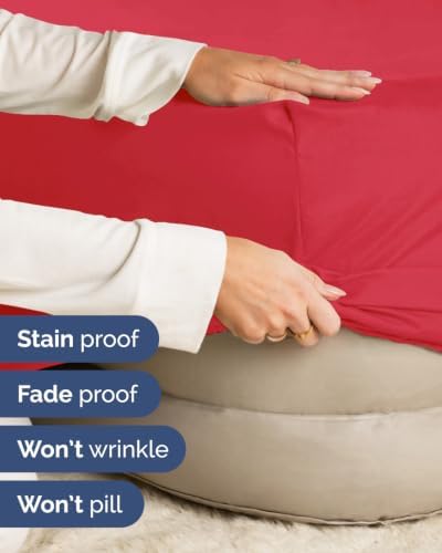 CGK Linens 2 Pack Extra Deep Full Fitted Sheets - Image 5