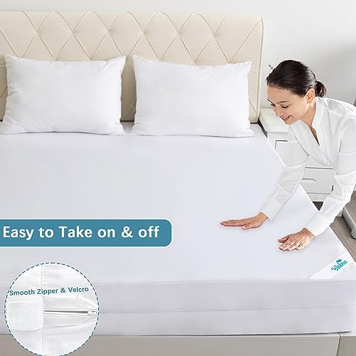 Twin Mattress Protector Waterproof Zippered - Image 4