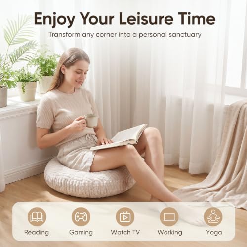 21"H Large Reading Pillow, Backrest Pillow - Image 6