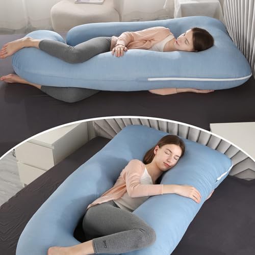 BATTOP Pregnancy Pillows for Sleeping- U Shaped Full Body Maternity Pillow - Image 4
