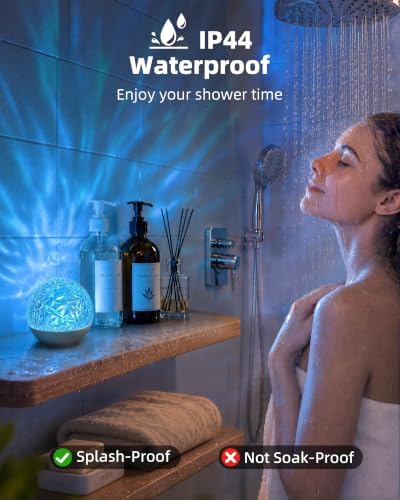EZVALO Waterproof Shower Lamp, LED Shower Light for Inside Shower - Image 3