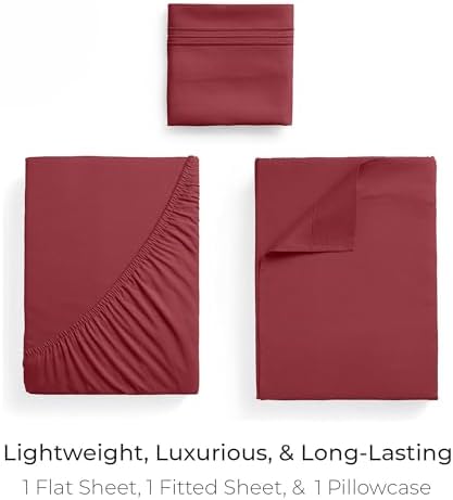 Mellanni Iconic 3-Piece, Ultra Soft Sheet Set - Image 3