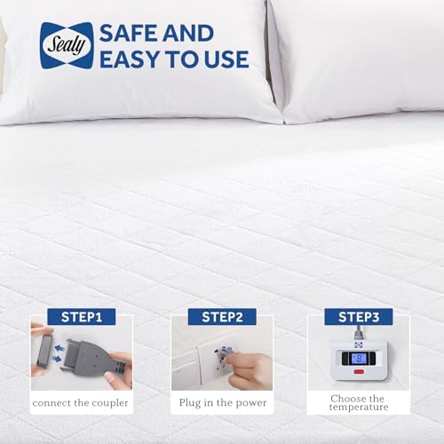 Sealy Heated Mattress Pad Full Size - Image 5