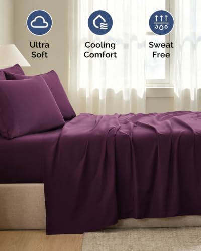 Cal King 6 Piece Bed Sheet Set - Image 4