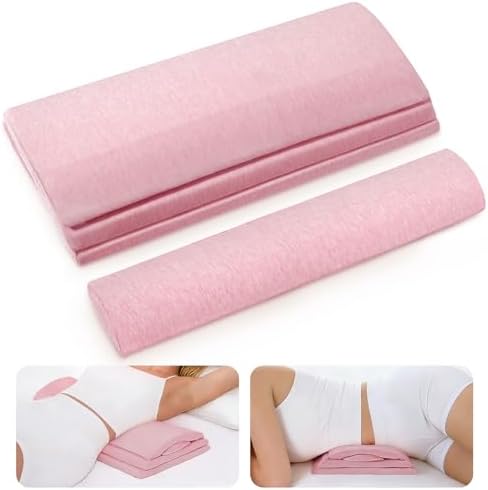 4-Layer Lumbar Pillow for Sleeping & Lying Down, Height-Boosting Layer by NOFFA