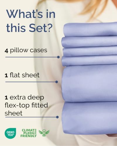 Extra Deep Flex Top Split Head King Sheet Set - Image 2