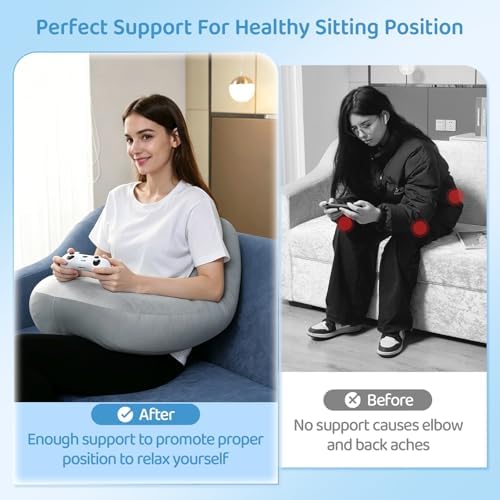 Crochet Pillow for Lap Support - Image 5