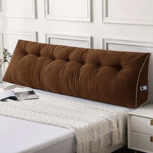 Sasttie Headboard Pillow King, Wedge Pillow Headboard by SASTTIE