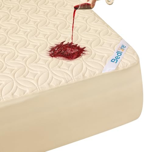 BEDLORE Waterproof Mattress Protector, King Size Mattress Pad by Bedlore