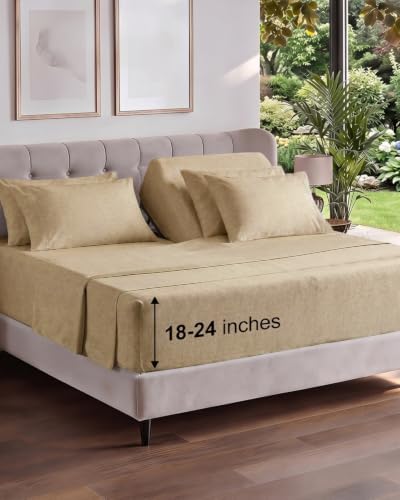 Extra Deep Flex Top Split Head King Sheet Set by CGKUnlimited