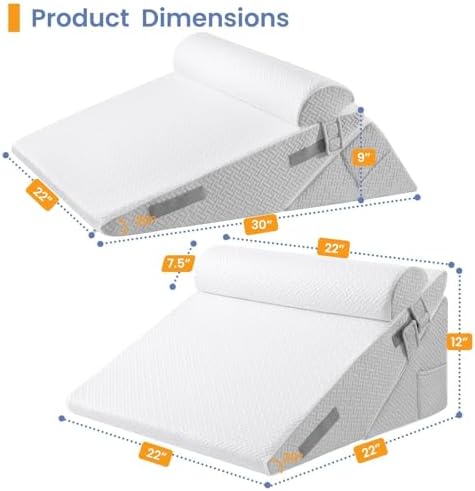 Sasttie Adjustable Wedge Pillow Set - Image 2