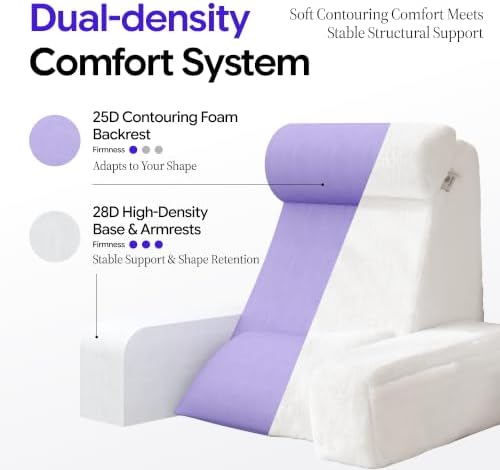 X-Large Reading Pillow for Bed Sitting Up - Image 2
