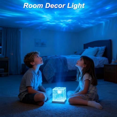Ocean Projector Light, 16-Color Ambient Lighting Room Decor, Plastic Base - Image 6