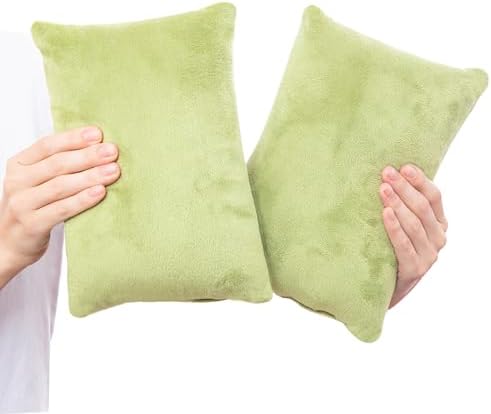 1 MIDDLE ONE 2 Pack Small Pillow, Memory Foam Mini Pillow 11 X 7 Inches by 1MIDDLEONE