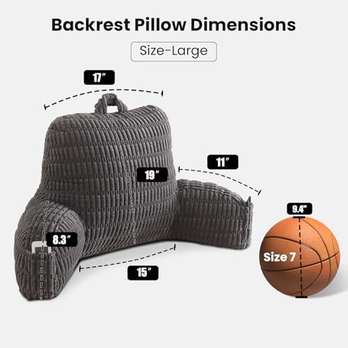Large Reading Pillow for Sitting Up - Image 3