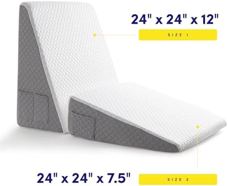 Premium Bed Wedge Pillow - Image 2