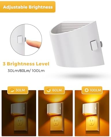 L LOHAS LED Night Light, Night Lights Plug into Wall with Dusk to Dawn - Image 5
