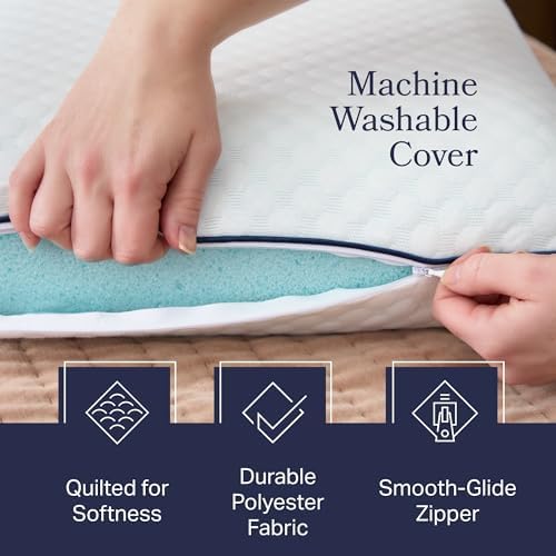 Weekender Cooling Gel Memory Foam Pillow - Image 3