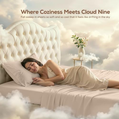 Twin XL Sheets Set, 3 Pieces 16" Deep Pocket Hotel Luxury Bed Sheets - Image 4