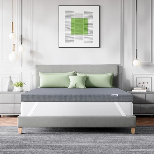 Extra Firm Queen Memory Foam Mattress Topper by UniPon