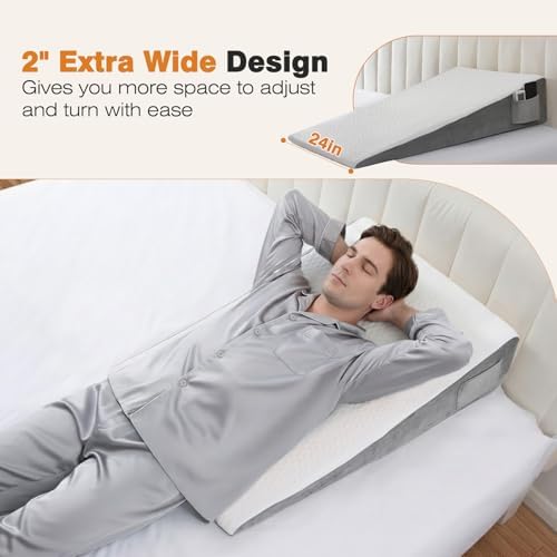 Vekkia 34" Extra-Long Wedge Pillow - Image 4