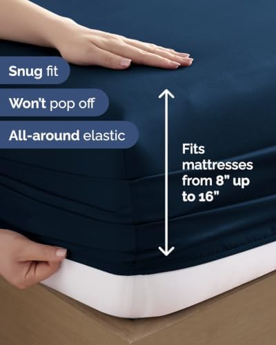 King 6 Piece Bed Sheet Set - Image 3