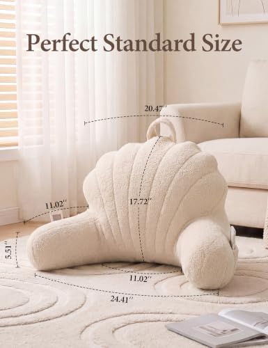 Yoofoss Reading Pillow for Bed Sitting up, Backrest Pillows - Image 6