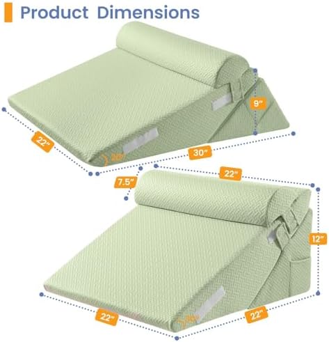 Sasttie Adjustable Wedge Pillow Set - Image 2