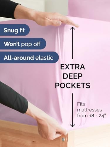 Extra Deep Twin Sheet Set - Image 3