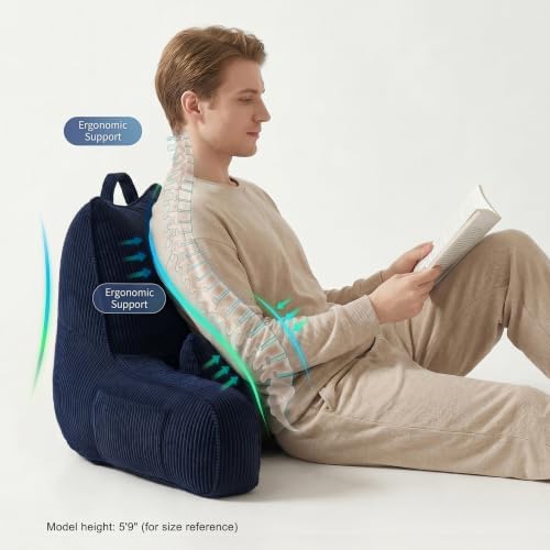 Patented Design Corduroy Sit Up Pillow - Image 4