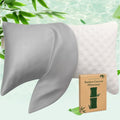 Cooling Curved Pillowcase for Side Sleeper Pillow by Btasleeephomeyland