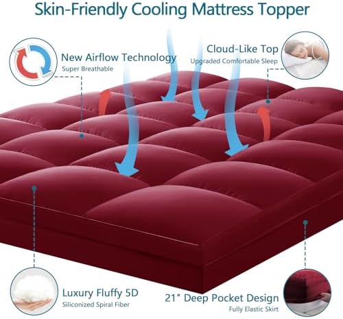 King Mattress Topper, 900 GSM High-Fill Design, Fuller & Plusher Feel - Image 5