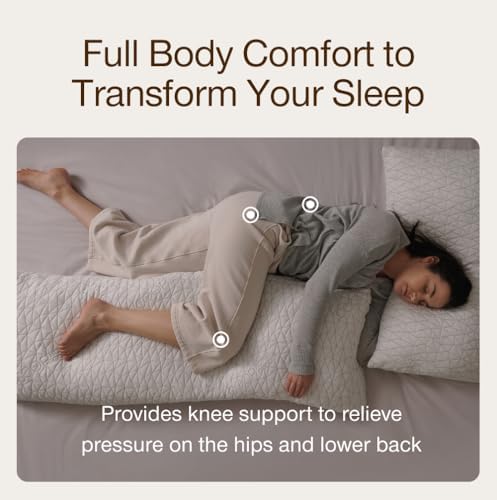 Coop Home Goods Original Adjustable Body Pillow, 20x54 Long Pillow - Image 4