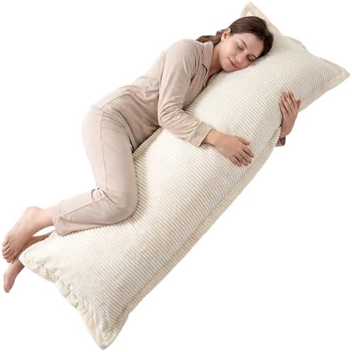 1 MIDDLE ONE Body Pillow, Memory Foam Body Pillows by 1MIDDLEONE