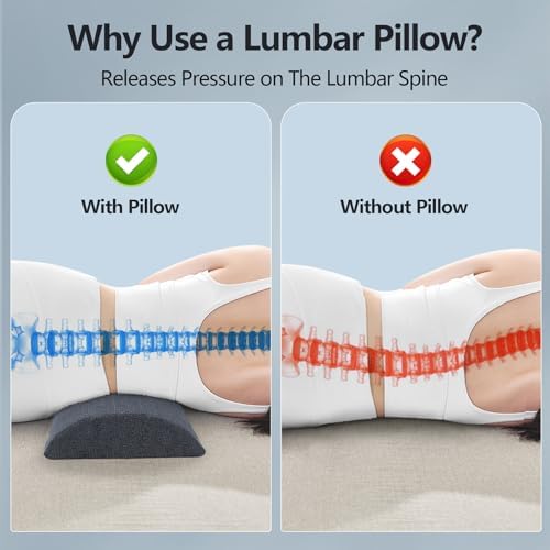Cozyhealth - 3.15"H*23.6"L - Soft Lumbar Pillow - Image 3