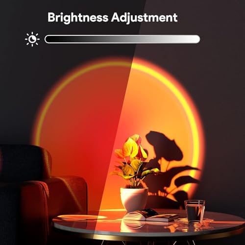 Bavcieu Sunset Lamp Projector Led Light with APP/Button,Multicolor Sunlight - Image 7