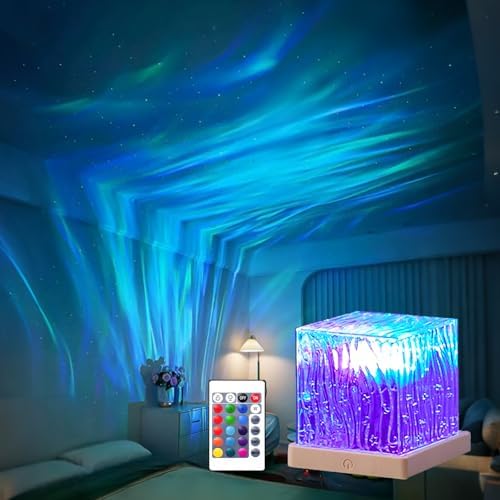 Northern Lights Projector,Aurora Sunset Ambient Lighting 16 Colors by Growalleter
