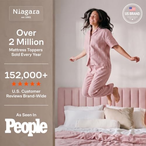 Niagara Sleep Solution Queen Ultra Soft Mattress Topper — Back Pain Relief - Image 5